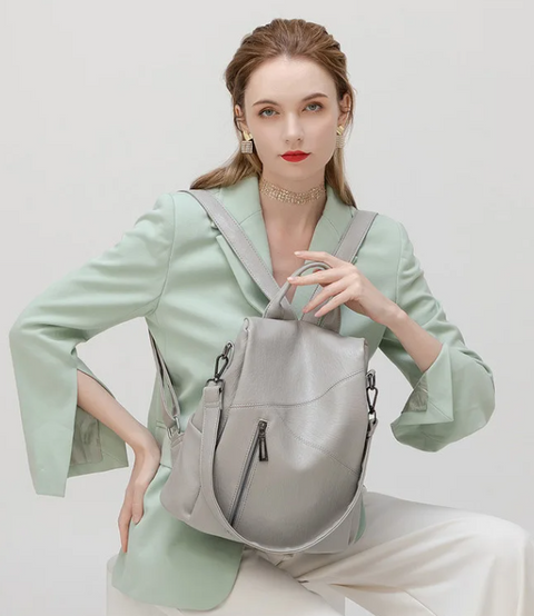 Womens Premium Quality Anti Theft Design Fashion Backpack