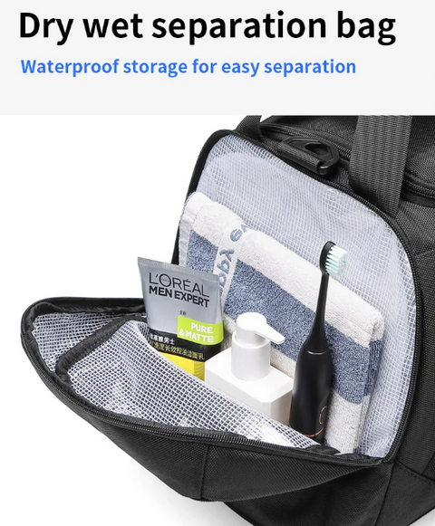 The Ultimate Hybrid Duffel / Backpack Travel Bag
