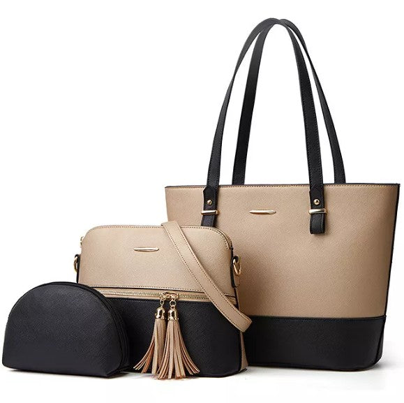 3 piece handbag discount set