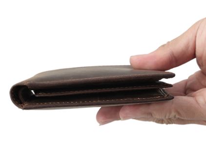 Mens Mid Size Genuine Leather Wallet
