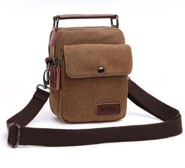 Small Canvas Sling Bag