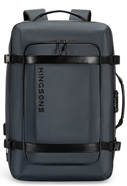 Kingsons Lockable Expandable Travel Backpack with Free Extras