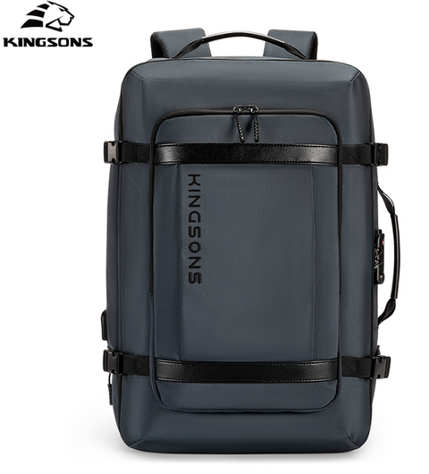 Kingsons Lockable Expandable Travel Backpack with Free Extras