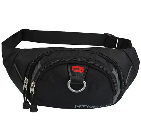 Minglu Mens Waterproof Bum Bag