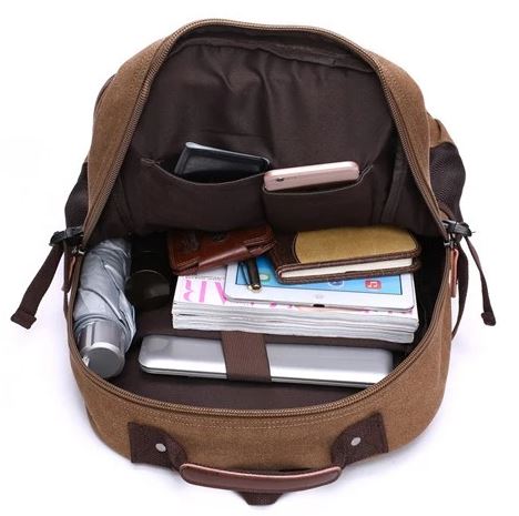 Premium Quality Large Canvas Backpack