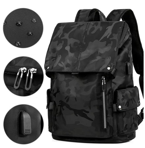 Fashion Camo Unisex Backpack
