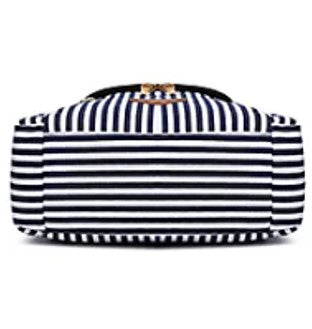 New Style Small Striped Backpack